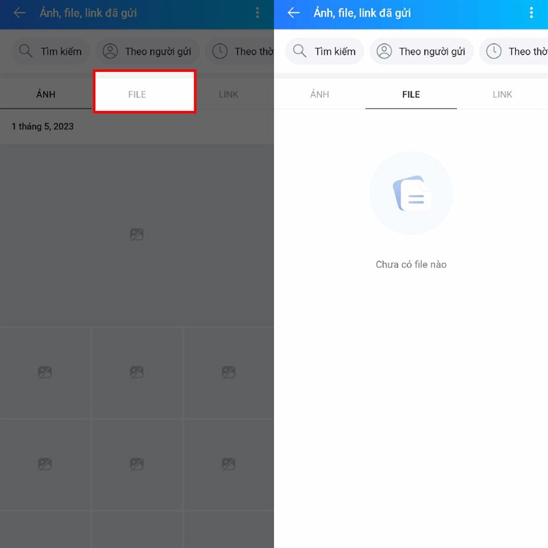 How to view downloaded files from Zalo on Android