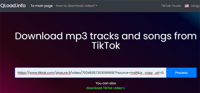 tải nhạc trên TikTok